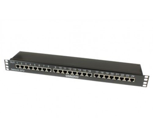 Устройство грозозащиты для локальной вычислительной сети OSNOVO SP-IP24/1000R