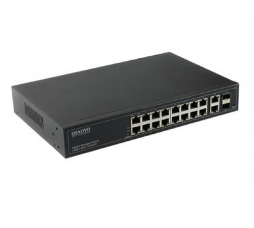Коммутатор Ethernet OSNOVO SW-71802/L