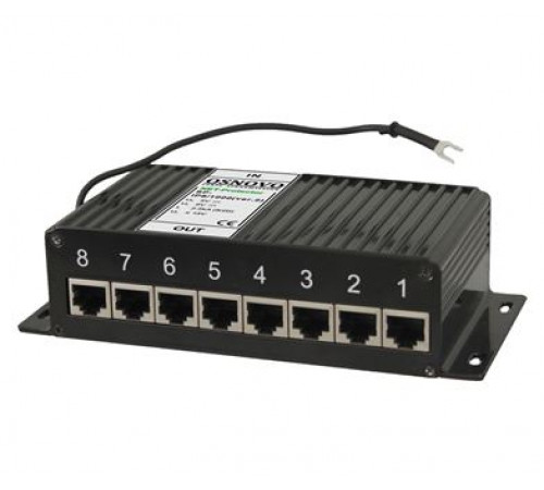 Устройство грозозащиты для локальной вычислительной сети OSNOVO SP-IP8/1000(ver.2)