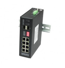 Коммутатор с PoE промышленный OSNOVO SW-80802/I(Port 90W,300W)