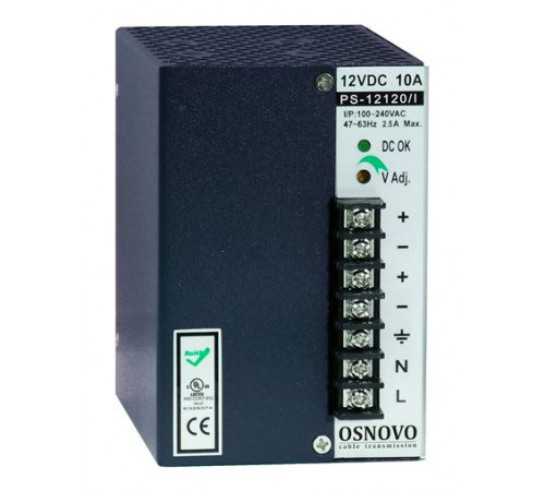 Промышленный блок питания OSNOVO PS-12120/I