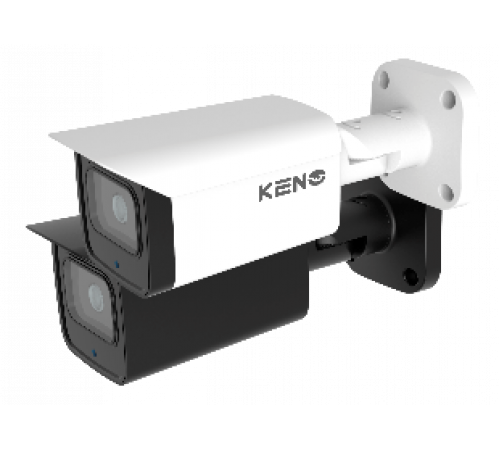 Keno KN-CS880F28-DK (Black) IP Видеокамера 8.0МП, 2.8 mm, MIC, Динамик, POE, DLED