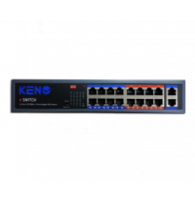 Keno KN-SW1602POE+ Сетевой коммутатор