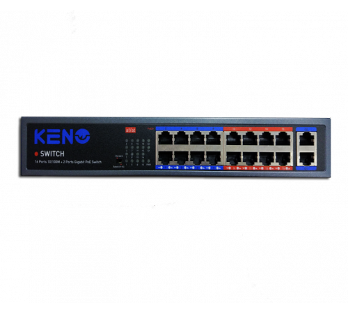 Keno KN-SW1602POE+ Сетевой коммутатор