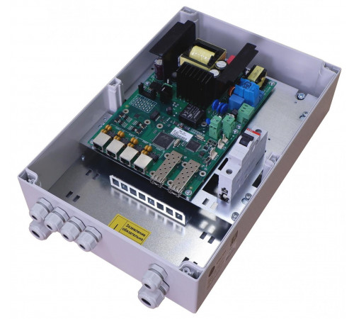 TFortis PSW-2G+ • 4 портовый уличный узел связи