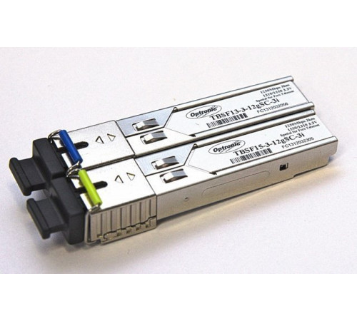 TFortis SFP (TBSF-13-3-12gSC-3i 1310+TBSF-15-3-12gSC-3i 1550) • Оптический модуль SFP